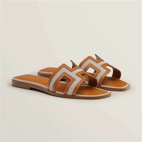 hermes oran sandals two tone|women wearing Hermes oran sandals.